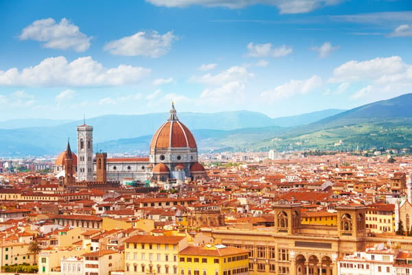 Florence-Italy-Skyline with Duomo