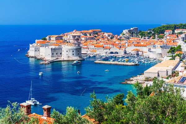 Walled City Dubrovnik Croatia