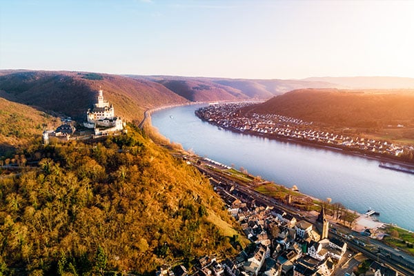 Rhine River in Germany