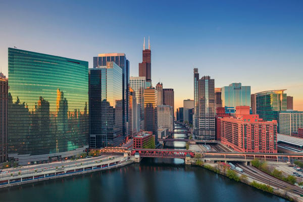 Downtown Chicago Skyline