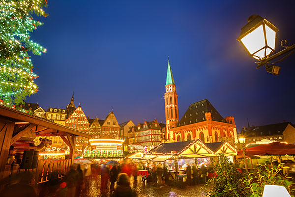 Christmas Market in Frankfurt Germany