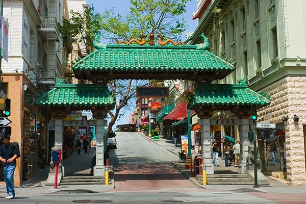Friendship Gate-Chinatown-San Francisco