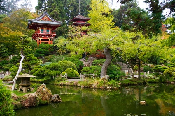 Japanese Tea Garden in Golden-Gate-Park-San Francisco-CA