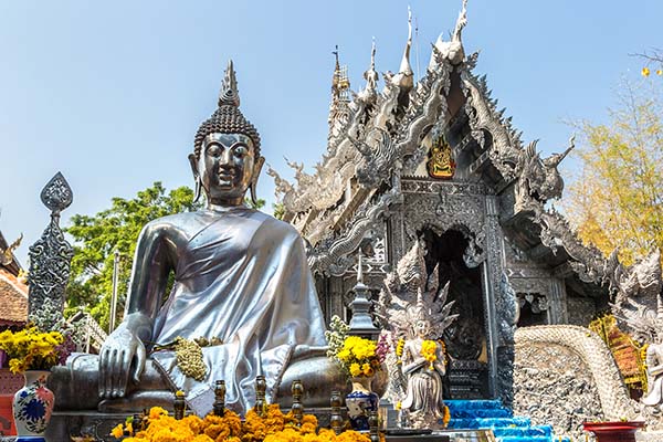Silver Temple, Thailand